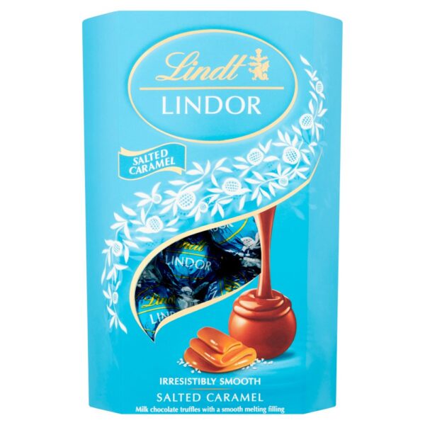 Lindor kúlur salt karamellu 8x200g