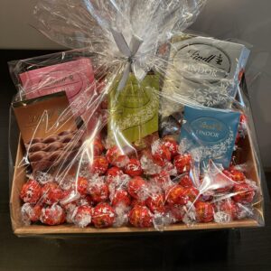 Lindt jólakarfa 2 kg súkkul..