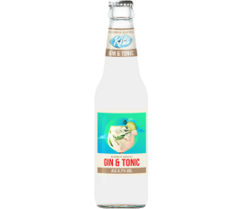 Kiss Gin & Tonic 330ml - 4,7%