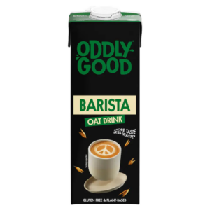 Oddlygood Barista oat drink gluten free 1 ltr-10 í kassa