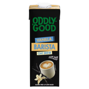 Oddlygood Barista oat drink vanilla 1 ltr- 10 í kassa