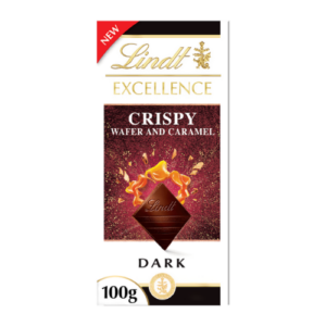 Lindt Exc Crispy Wafer Caramel100g